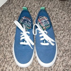 Blue Sperry shoes